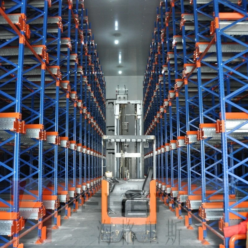 Semi or Fully Automation Radio Shuttle Pallet Racking Storage System