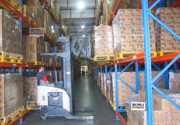 2700X1000X6000mm Industrial Double Deep Pallet Storage Warehouse Racks
