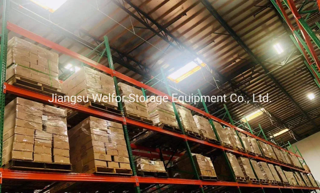 American Industrial Warehouse Storage Heavy Duty Teardrop Pallet Racking