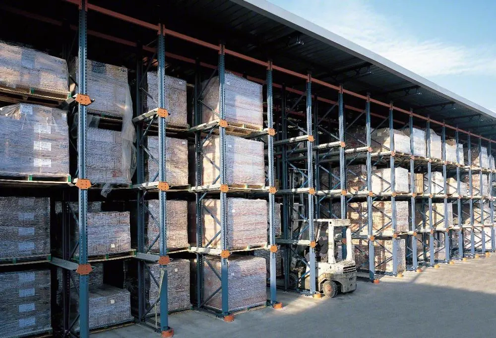 Storage Structural Drive in Pallet Racking.