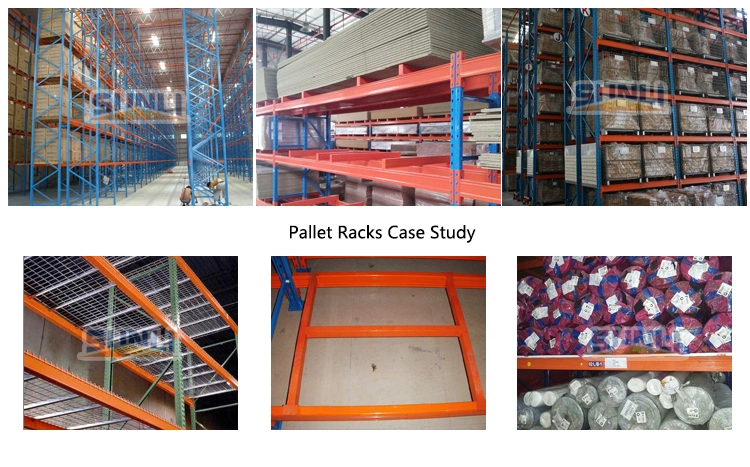 2700X1000X6000mm Industrial Double Deep Pallet Storage Warehouse Racks