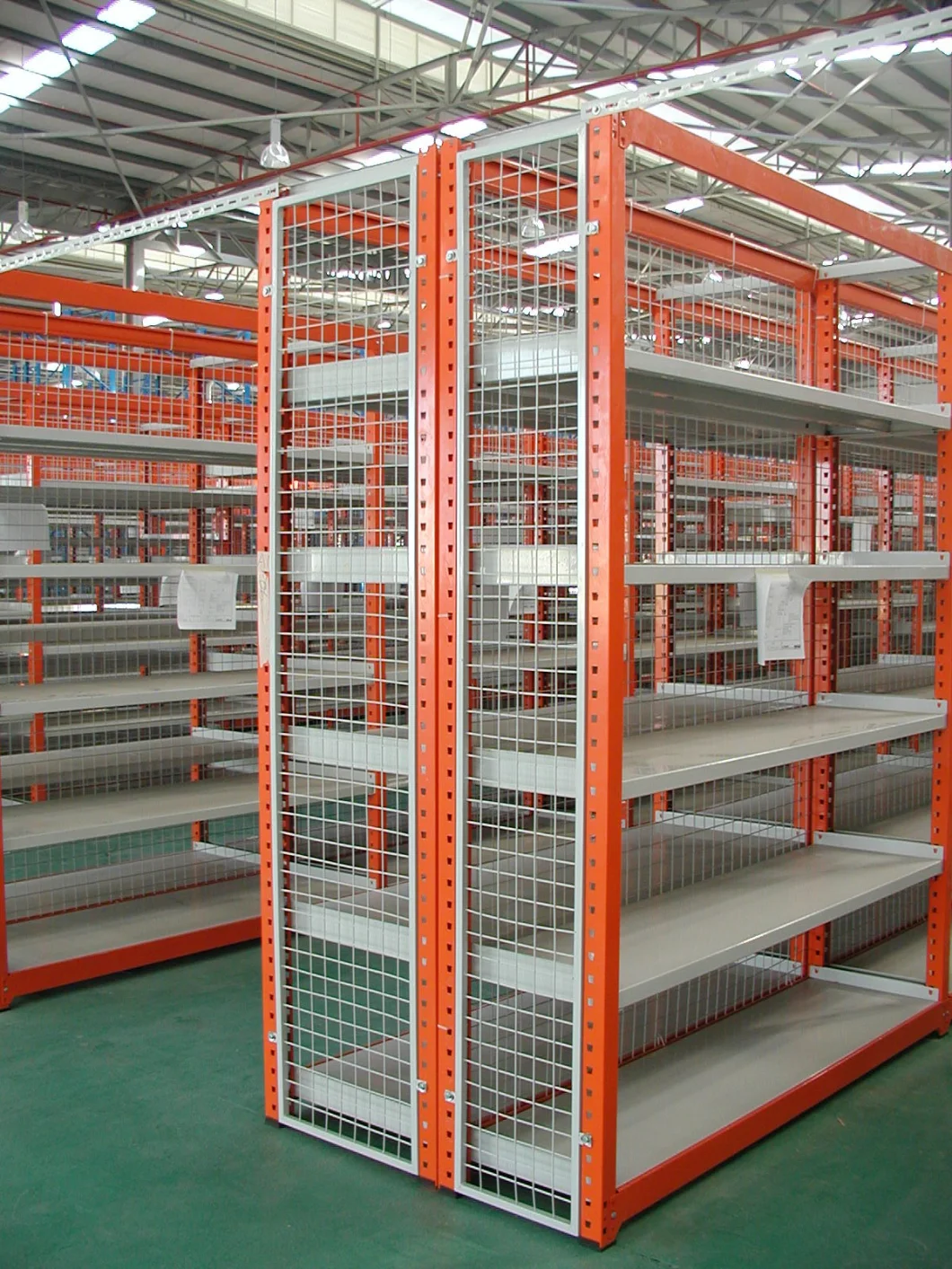 Storage Shelves Garage 4 Layer Long Span Rack System Shelving Medium Duty Longspan Shelving for Sell