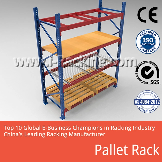 China Supplier Supported Industrial Warehouse Storage Steel Racks Heavy Duty Rack