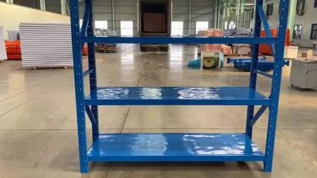 100kg to 500kg Warehouse Storage Longspan Shelving with Steel Decking