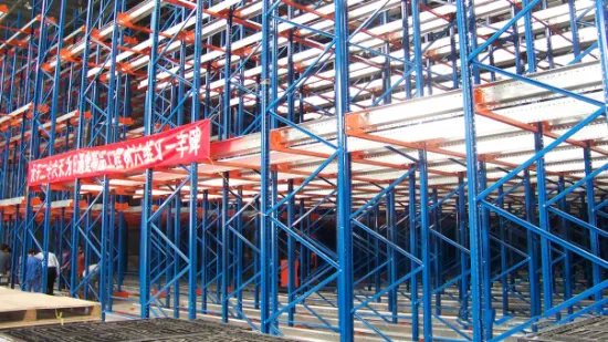 Warehouse Heavy Duty Q235B Steel Storage Inventory Drive in Pallet Racking