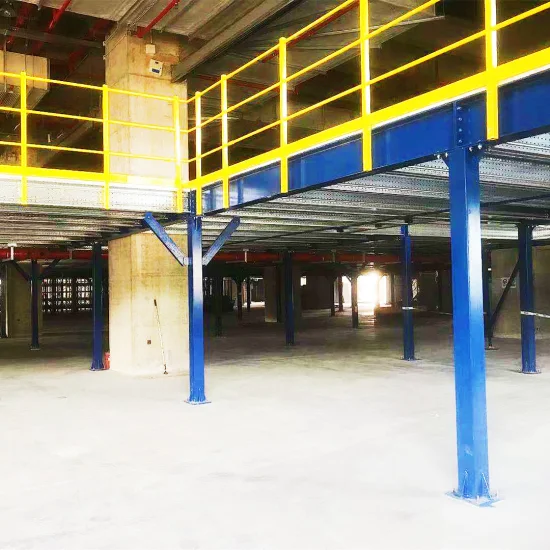 Warehouse Storage Heavy Duty Multi-Tier Steel Mezzanine
