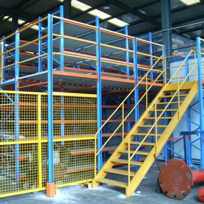 Warehouse Industrial Shelf Multi Level Storage Mezzanine Platform Steel Pallet Racking System Floor Rack (Mezzanine)