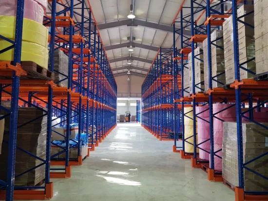 Heavy Duty Drive in Pallet Racking for Korean Warehouse Storage