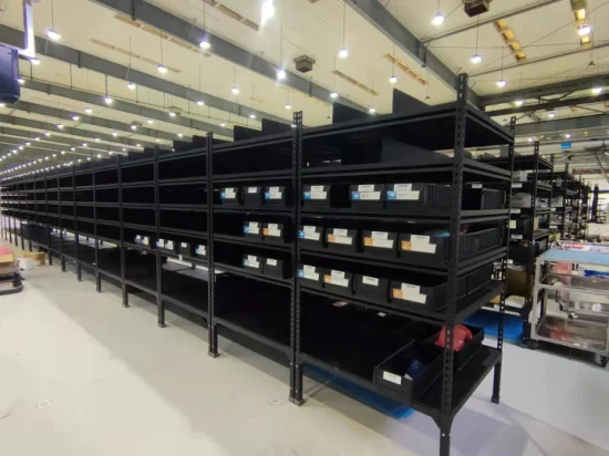 Jise Newest Agv Metal Light Shelf with 200kg/Level for Warehouse Storage Racks.